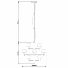 Подвесная люстра Divinare Alberto 1680/02 LM-12