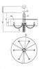 Подвесная люстра Maytoni Talento DIA008PL-06CH