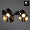 Настенно-потолочный светильник Arte Lamp Cinema A3092AP-2BK