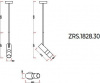 Подвесной светильник Tweeny ZRS.1828.30