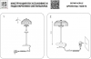 Интерьерная настольная лампа Acrile 738973