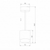 Подвесной светильник Elektrostandard Onde a064203