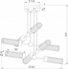 Люстра на штанге Eurosvet Oriens a068072