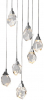 Подвесной светильник DeLight Collection Crystal rock MD-020B-7 chrome