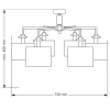Потолочная люстра Kutek Mood Artu ART-PL-6 (N)