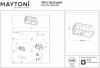 Точечный светильник Alfa LED DL043-02-15W3K-SQ-WB